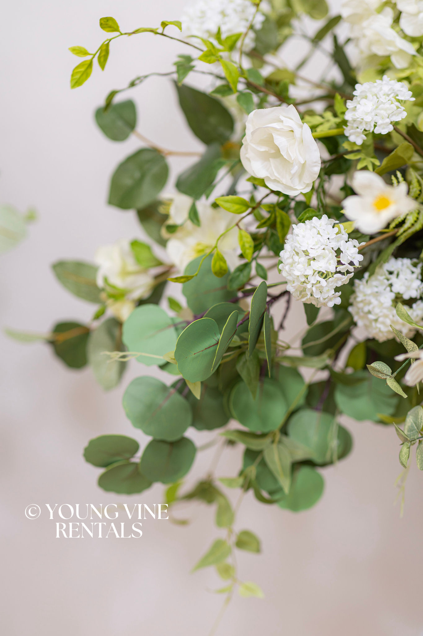 The Evergreen Floral Urns (2x)