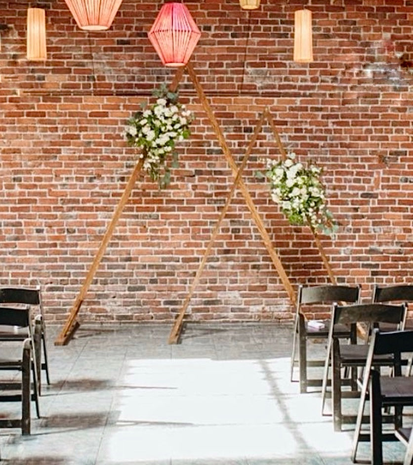 The Boho Triangle Arch