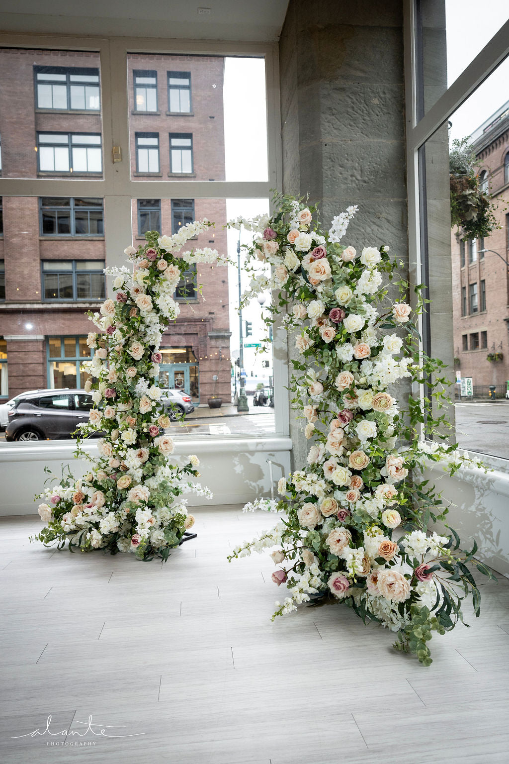 The Remy Floral Pillars