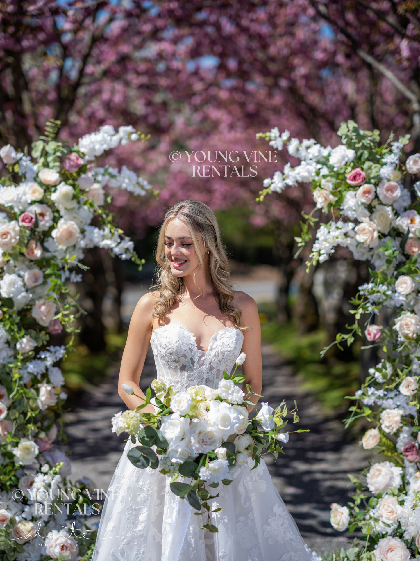 The Remy Floral Pillars