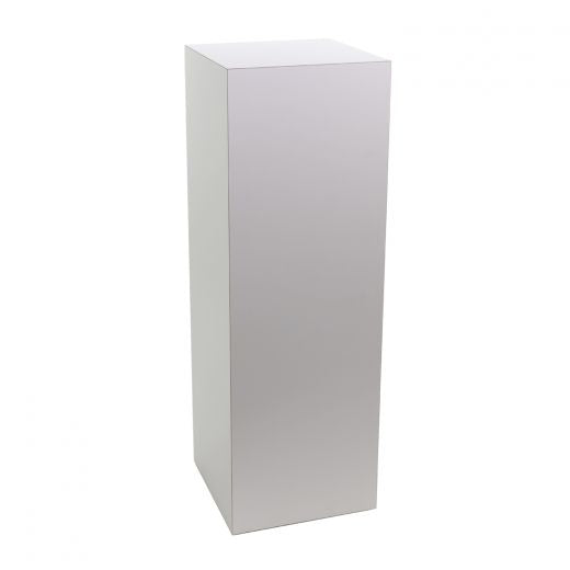 Tall White Urn Pedestals (2x)