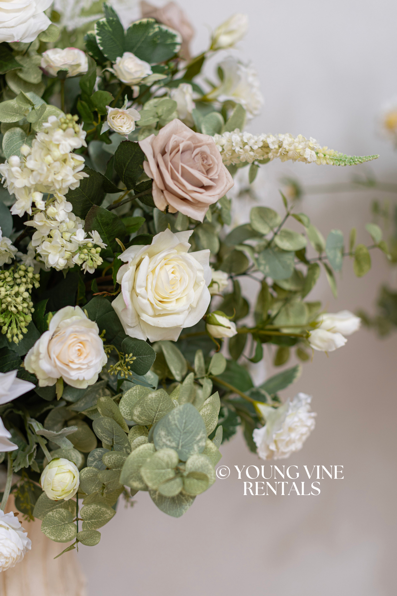 The Winslow Floral Urns (2x)