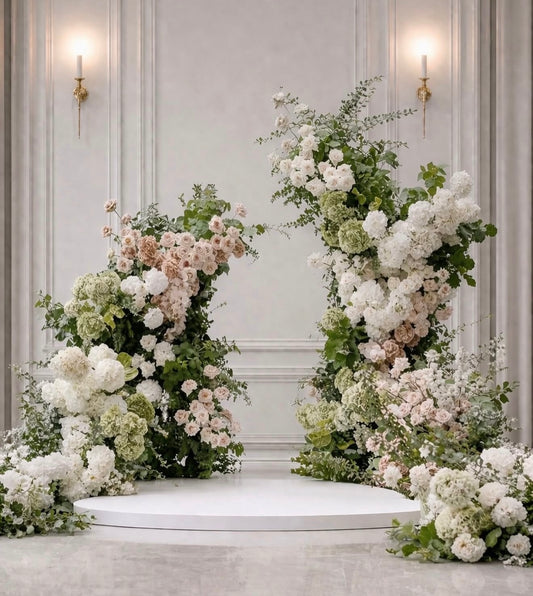 The Carrigan Floral Pillars