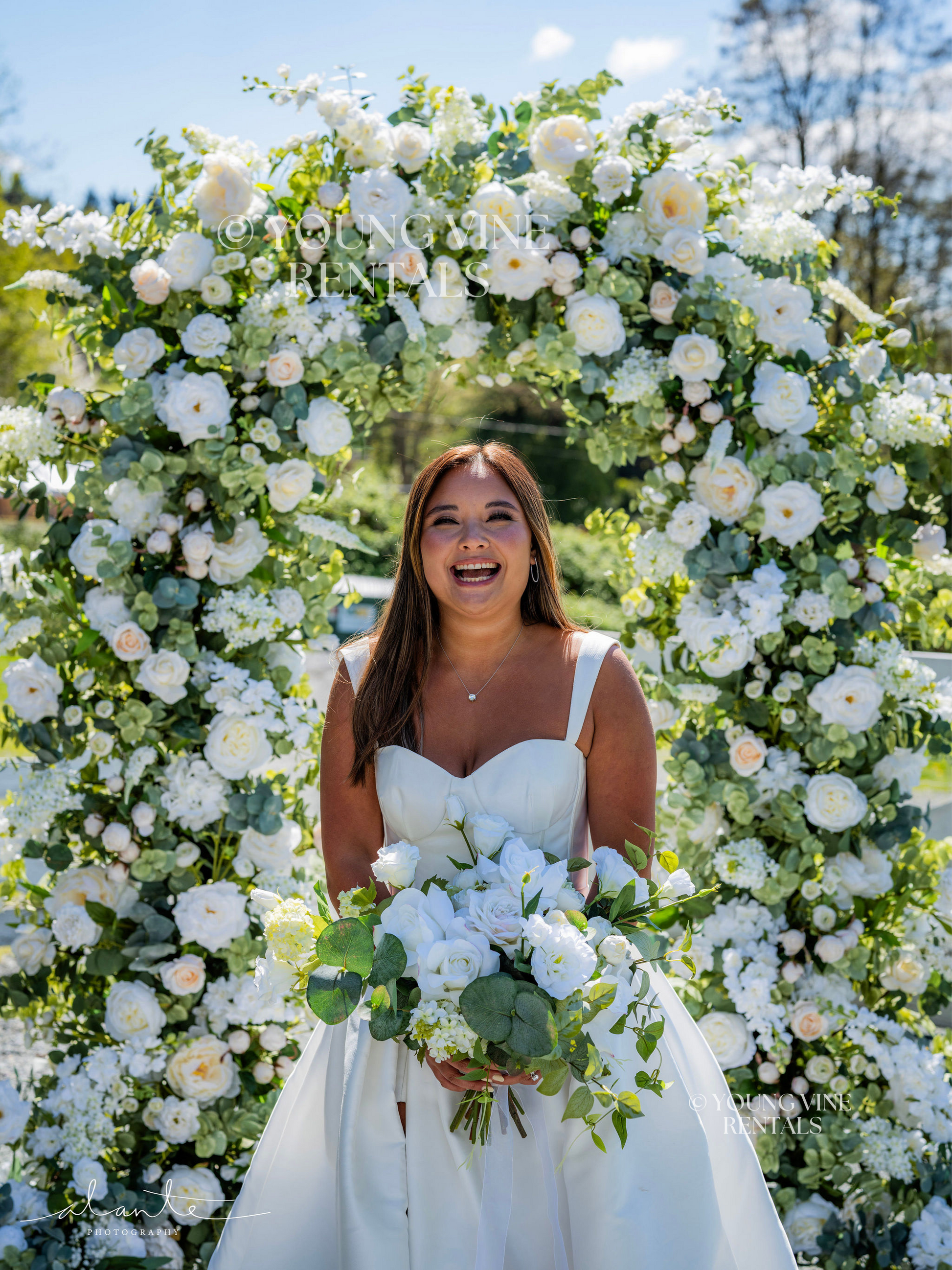 The Aster Arch Young Vine Rentals The Aster Arch Young Vine Rentals
