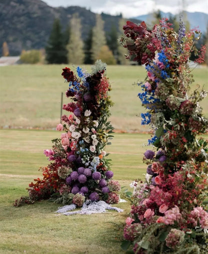 The Carrigan Floral Pillars