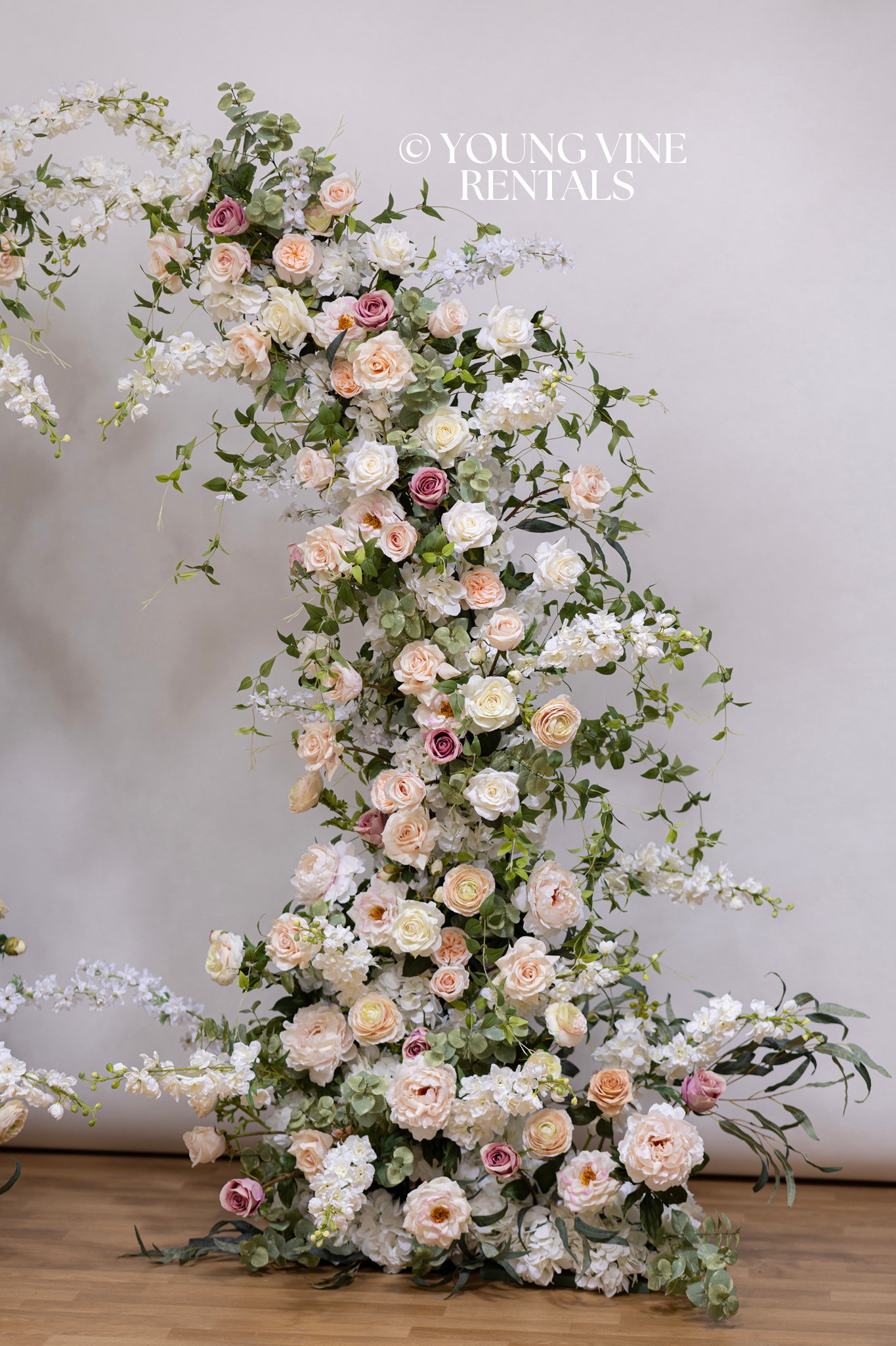 The Remy Floral Pillars