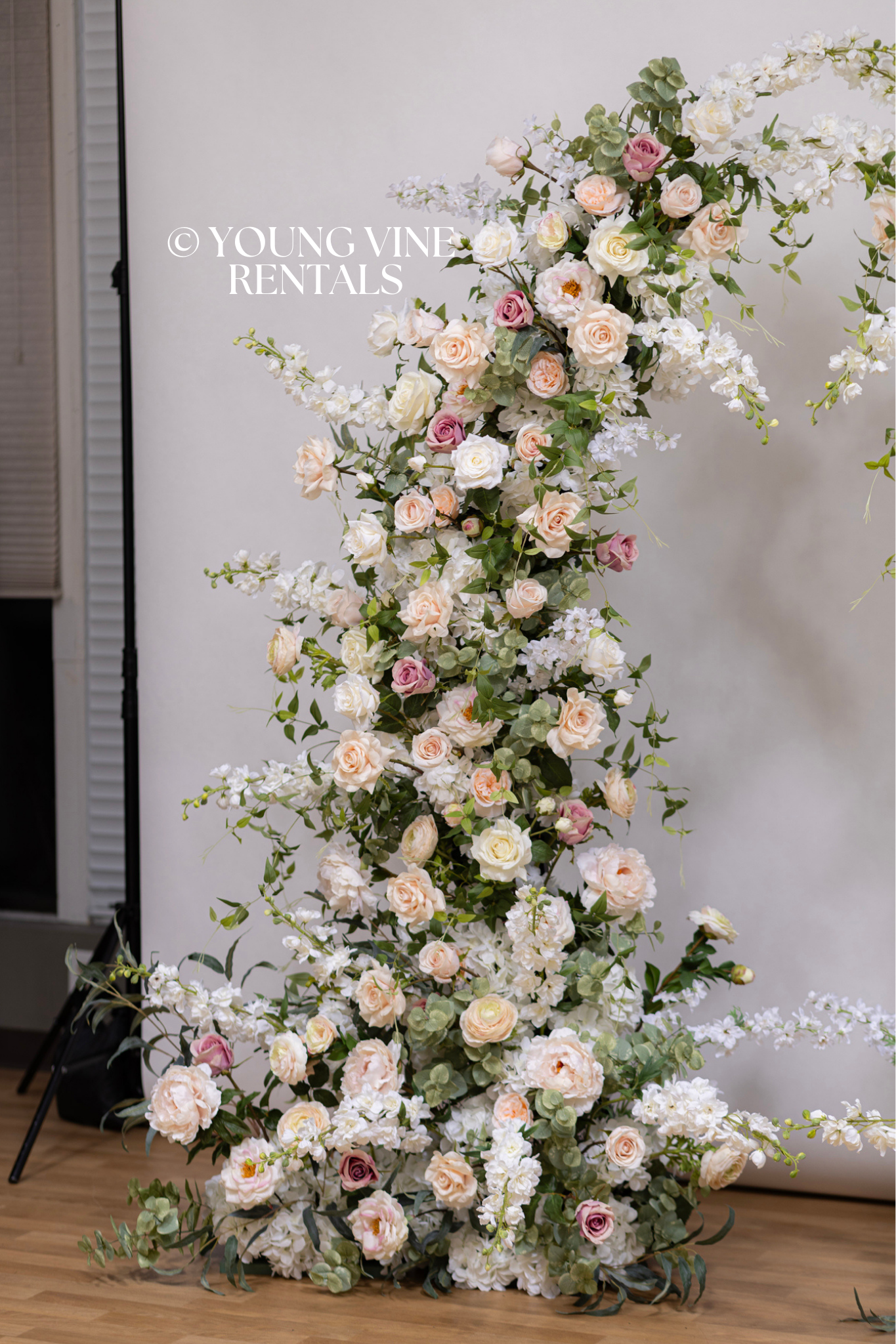The Remy Floral Pillars