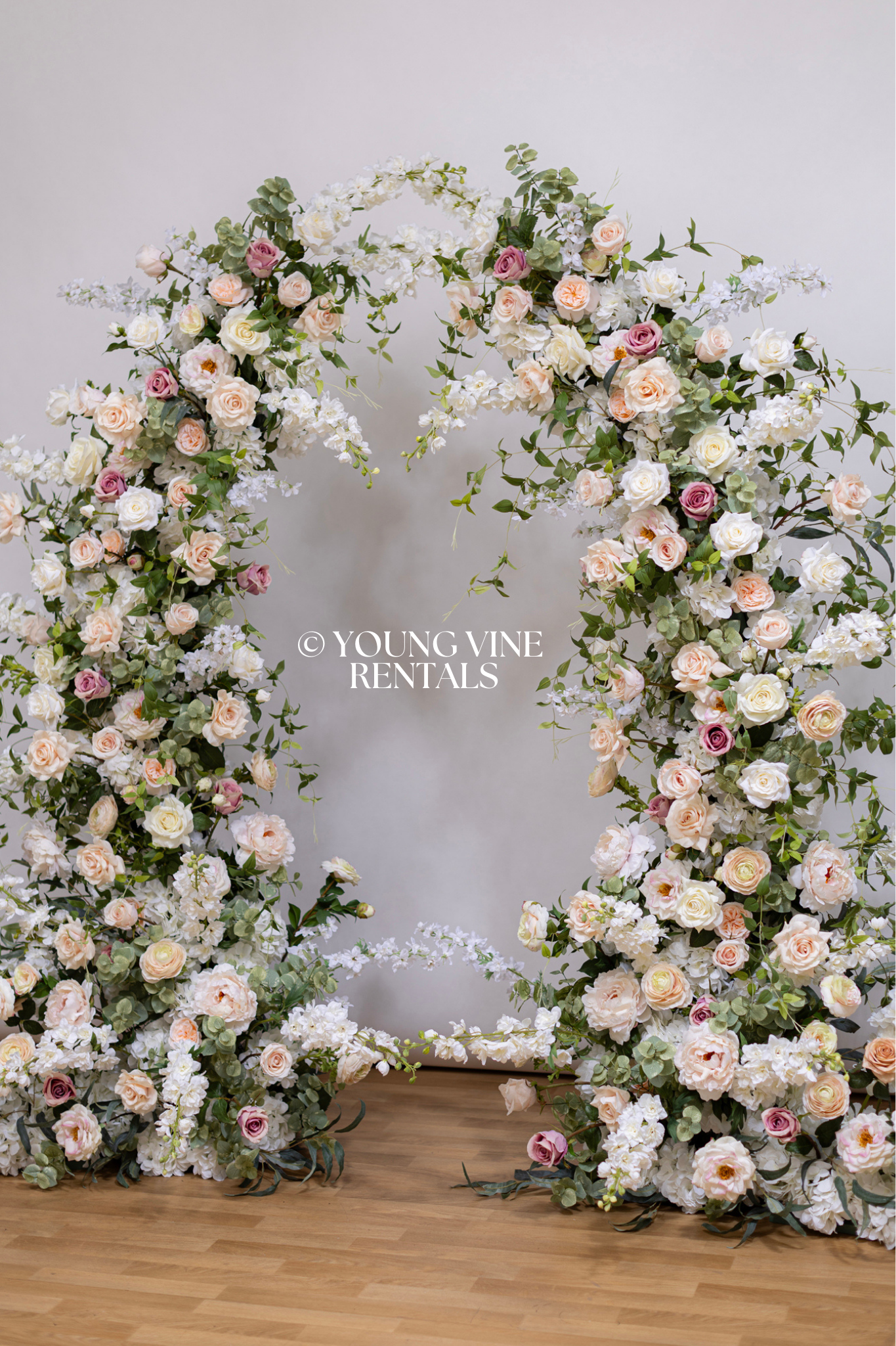 The Remy Floral Pillars