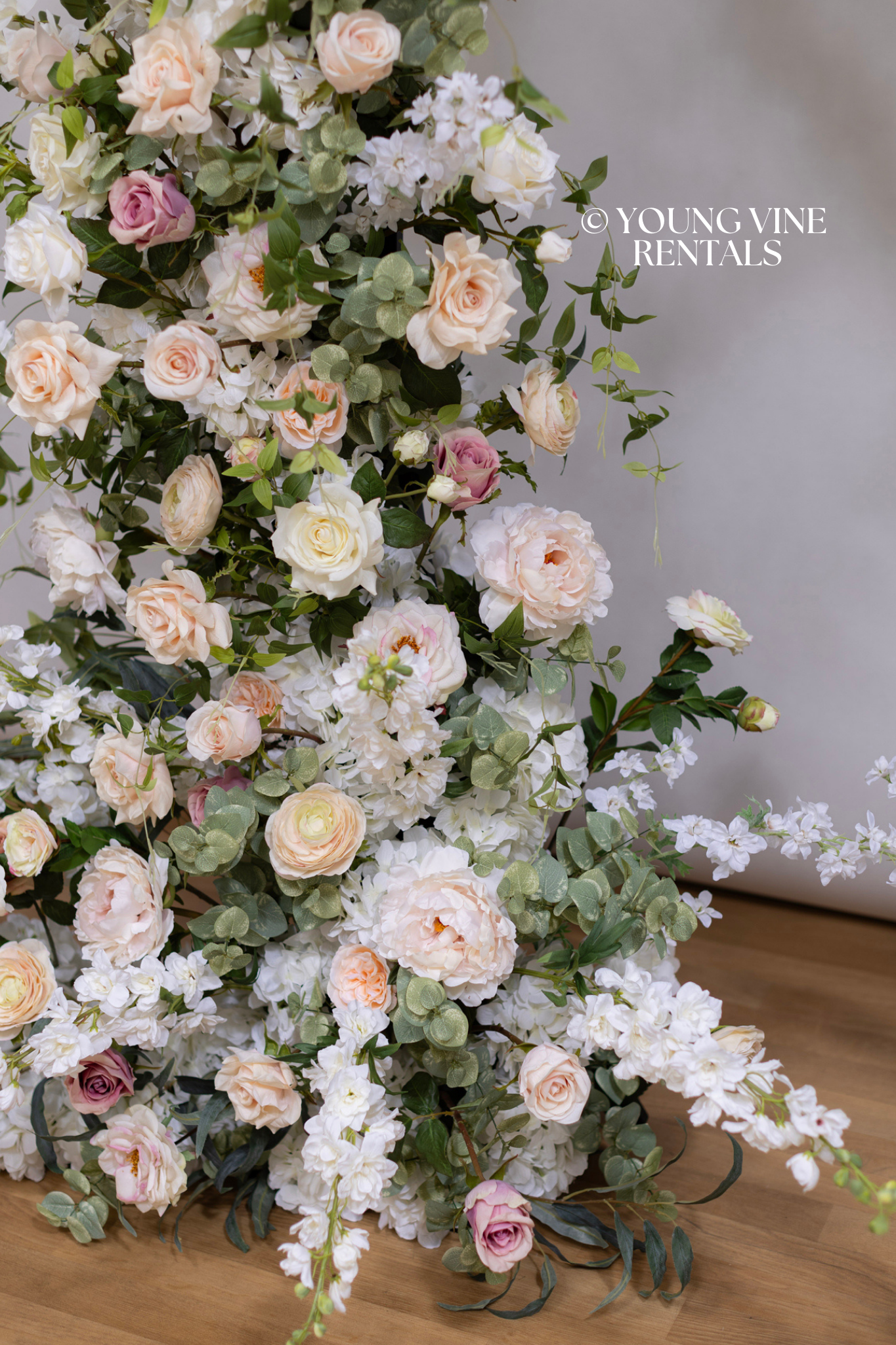 The Remy Floral Pillars