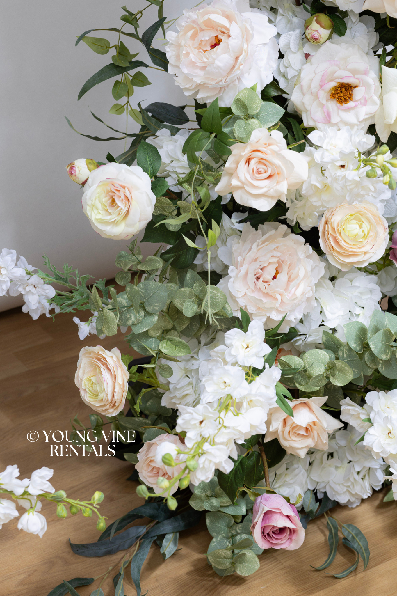 The Remy Floral Pillars