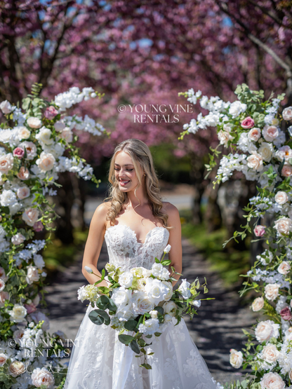 The Remy Floral Pillars