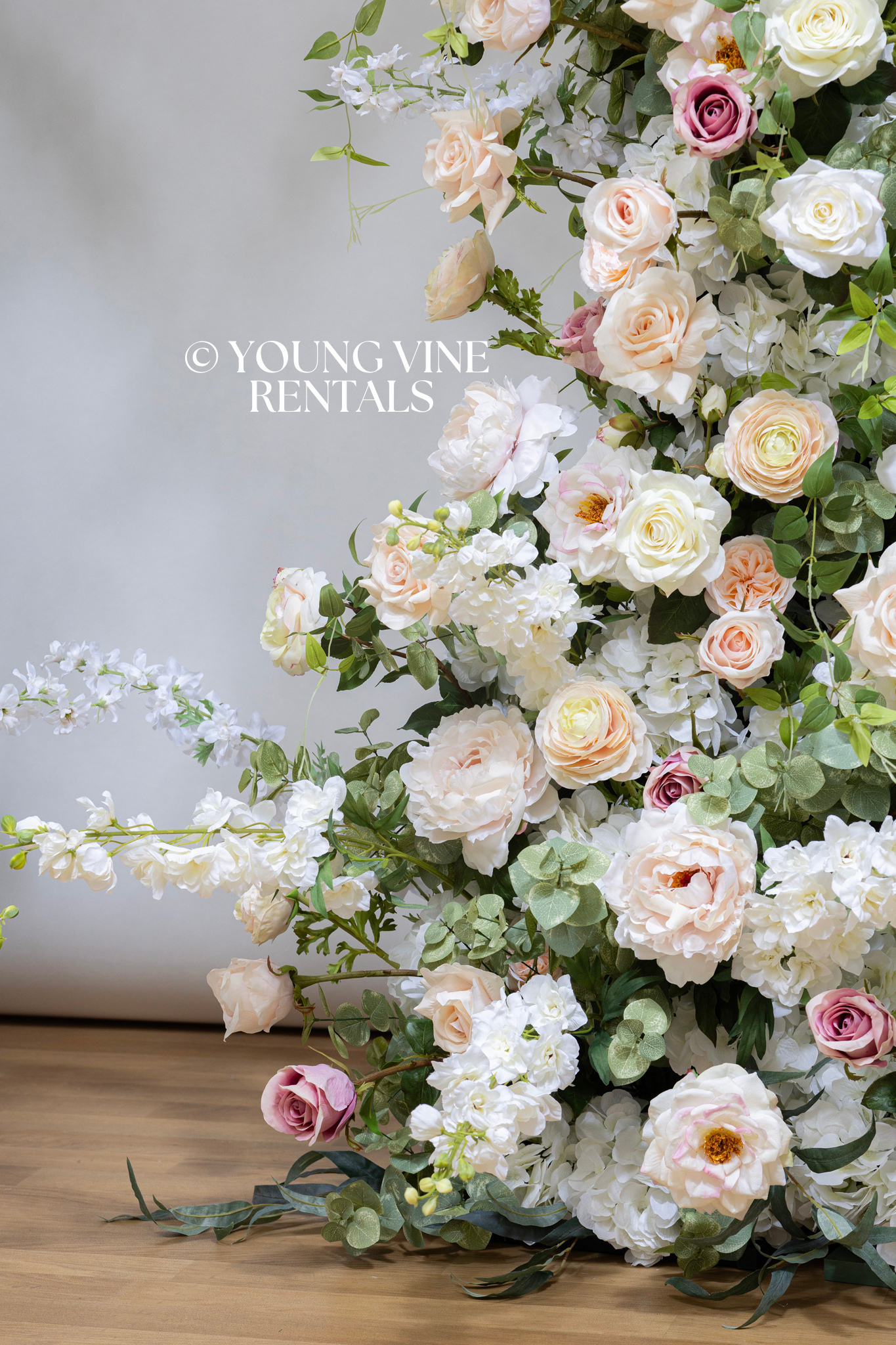The Remy Floral Pillars