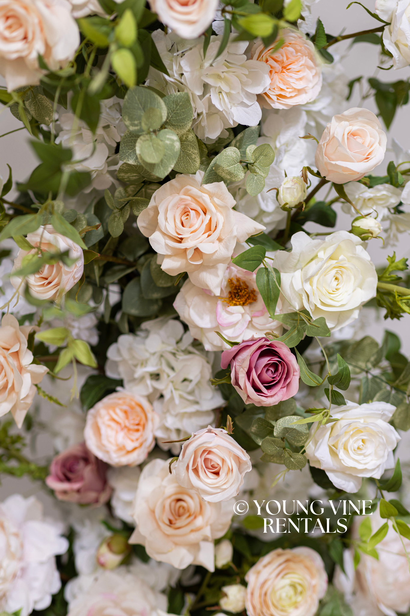 The Remy Floral Pillars
