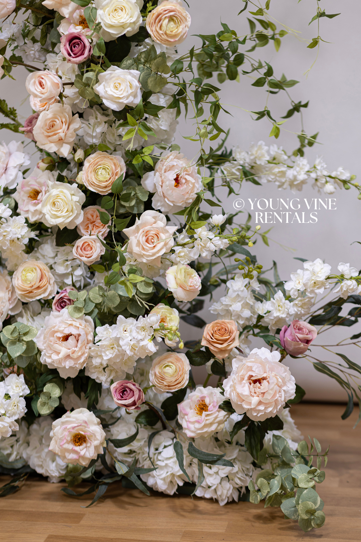 The Remy Floral Pillars