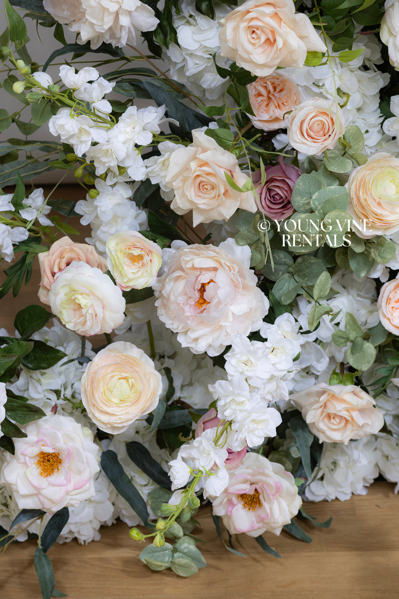 The Remy Floral Pillars